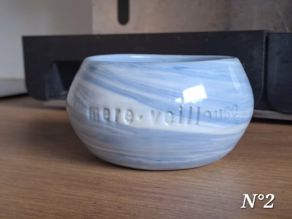 Tasse porcelaine "Mère-veilleuse"