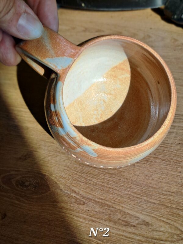 Tasse grès "Mère-veilleuse"