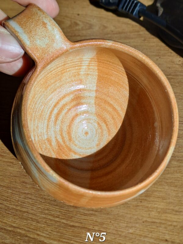 Tasse grès "Mère-veilleuse"