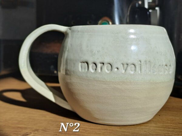 Tasse grès "Mère veilleuse"