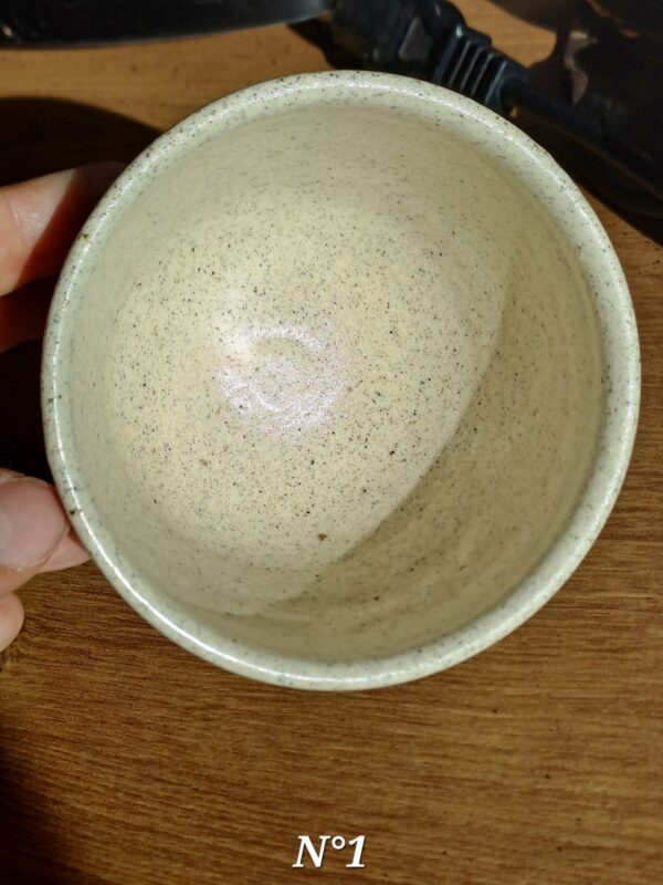 Tasse grès "J'peux pas j'ai mobylette"