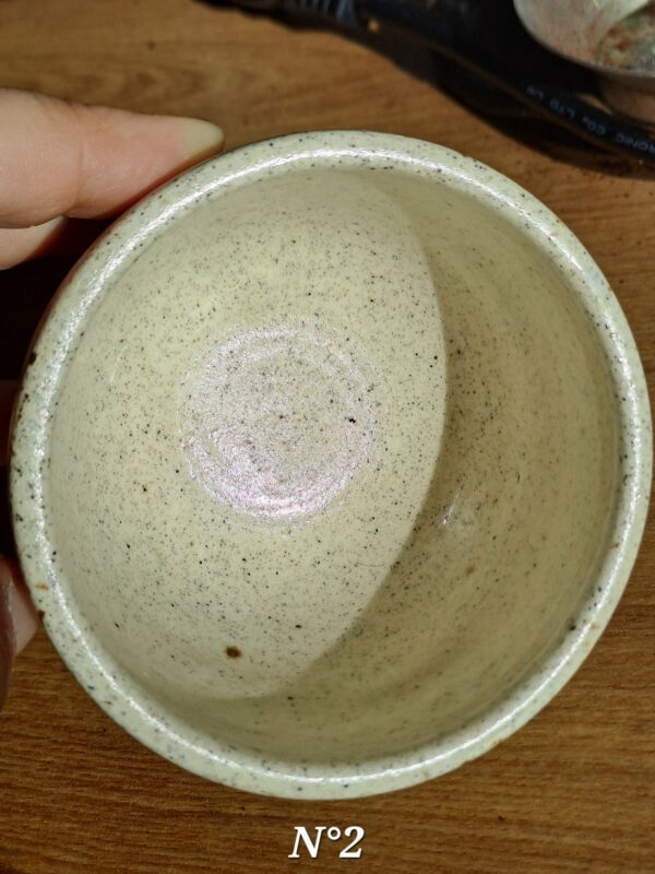 Tasse grès "J'peux pas j'ai mobylette"