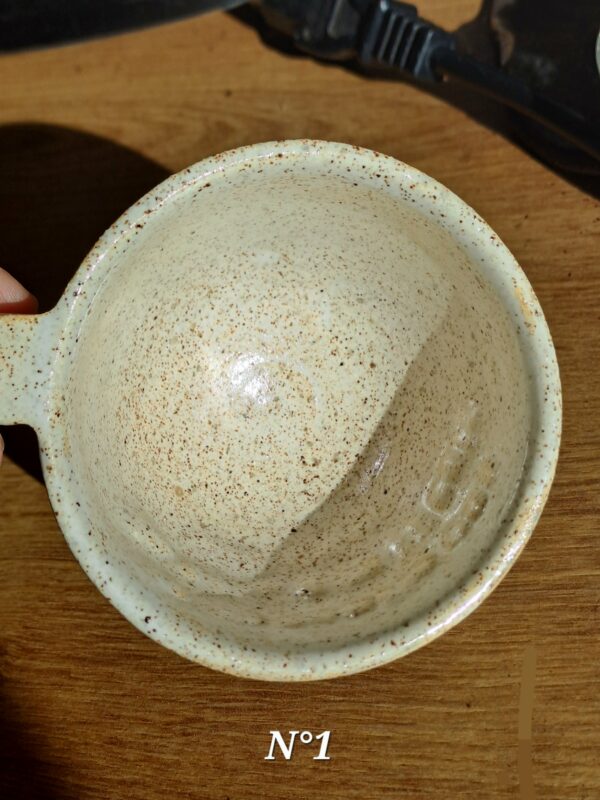 Tasse grès "je ne ronfle pas, je rêve que je suis une moto"